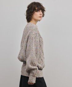 GRACE CONTINENTAL ケーブルニットトップ