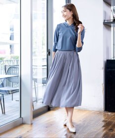 Tiaclasse 【洗える】パーカードッキングワンピース