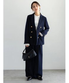 Te chichi 【セレモニーアイテム】2タックワイドパンツ（セットアップ可）