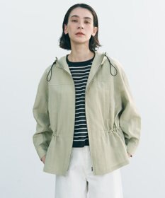 UNFILO L ドロスト フーディブルゾン