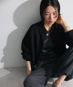 Green Parks ・ＳＵＧＡＲ　ＳＰＯＯＮ　カットレースショートシャツ