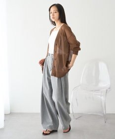 earth music&ecology カップ付レースキャミソール