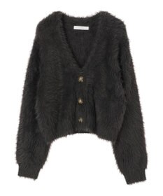 Green Parks ・Ｐｅｔｉｔ　Ｆｌｅｕｒ　シャギーニットカーディガン