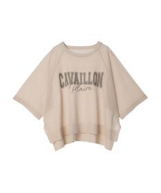 Green Parks シアーロゴニットプルオーバー