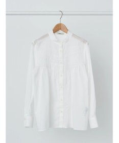 earth music&ecology ピンタックレースブラウス