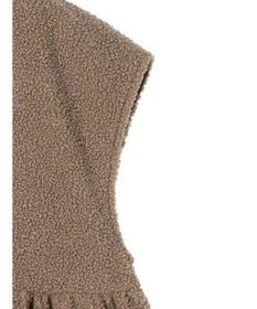 Green Parks フレア裏付きボアベスト