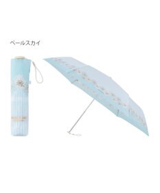 MOONBAT ポール＆ジョー アクセソワ 折りたたみ傘 【超軽量】ストライプ×クリザンテーム