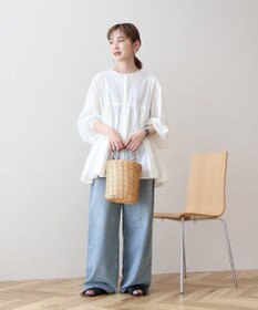 AMERICAN HOLIC 【先行予約】【WEB限定】ティアードギャザーブラウス