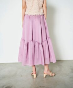 GRACE CONTINENTAL ティアードボリュームスカート