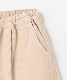 ANY KIDS ネコ刺繍 コーデュロイ ショートパンツ