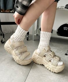 WEGO 厚底ベルトスポーツサンダル