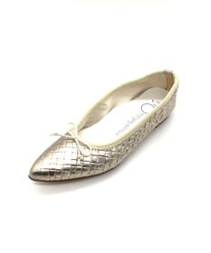 nouvelleRobe Oū 【本革・高反発】Pointed ポインテッドトゥ メッシュバレエシューズ