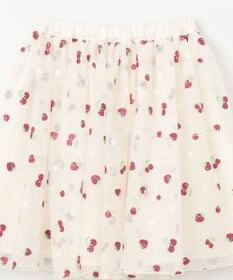 ANY KIDS 【チェリーベリーシリーズ】フルーツ チュール スカート