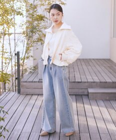 earth music&ecology エッジチュールラメテレコタンクトップ