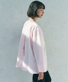 UNFILO 【WEB限定カラー】バックリボン イージーケアシャツ
