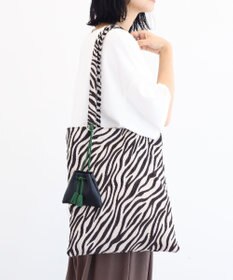 Green Parks ポーチ付ジャガードＡ４トートバッグ