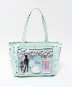 WEGO 【痛バ＆推し活グッズ】レースアップフレーム痛バッグS【一部店舗限定】