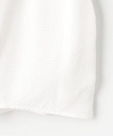 J.PRESS LADIES S 【洗える】アセVisシャドーギンガム タック ブラウス