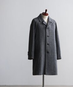 J.PRESS MEN 【JAPAN TWEED with REAL SHETLAND】ヘリンボーン バルカラーコート