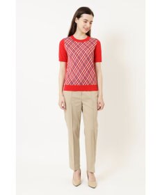 DAKS チェックジャカードプルオーバー