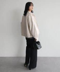 Green Parks ステンカラースウェード調ブルゾン