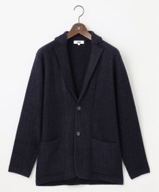 JOSEPH ABBOUD 【軽量/イージーケア】 KARL KARL×モール使用　軽量ニットジャケット