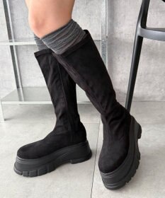 WEGO 厚底ボリュームロングブーツ