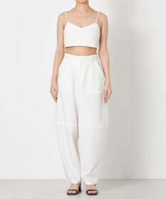 NAVE ストレッチポンチ クロップドキャミ