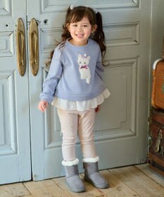 ANY KIDS 裏シャギーレイヤード風トレーナー