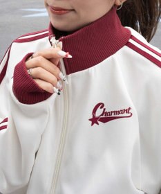 WEGO ロゴプリントトラックジャケット