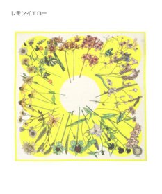 MOONBAT SWASH LONDON フラワープリント コットン スカーフ