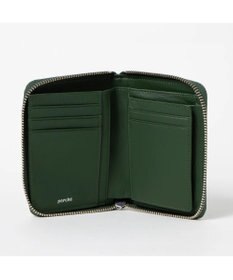 UNBILLION ペルケ perche / ドット型押しラウンドパームフィット財布