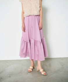 GRACE CONTINENTAL ティアードボリュームスカート