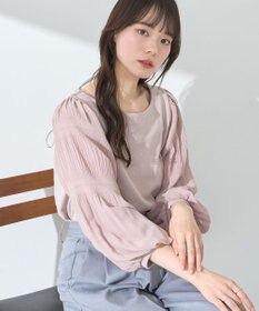 earth music&ecology マジョリカプリーツプルオーバー