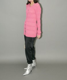 Green Parks プリーツニットカーディガン