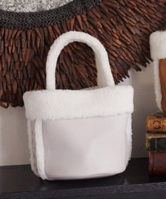 earth music&ecology ムートン風ボアバッグ