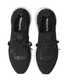 INTER-CHAUSSURES 【Tamaris】4cmヒールニットスニーカー