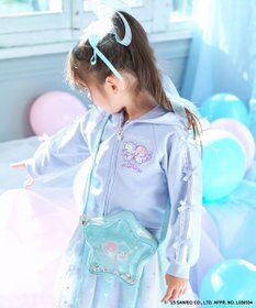 ANY KIDS 【any FAM× リトルツインスターズ 】キキ＆ララ 刺繍パーカー