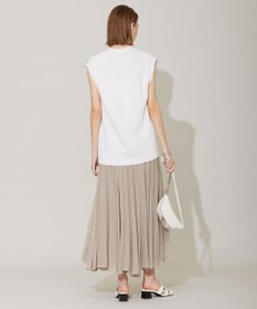 ICB 【洗える】 リネンブレンドシャイン ベスト