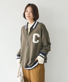 CRAFT STANDARD BOUTIQUE 【ユニセックス】裏毛ハーフジップスウェット