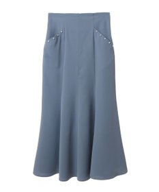 earth music&ecology パール付きマーメイドスカート