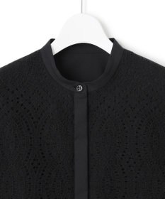 ICB L 【洗える】 レースコンビブラウス