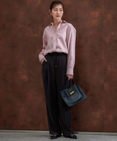 23区 【CLASSY.2月号掲載/洗える】CANCLINI ベーシック シャツ
