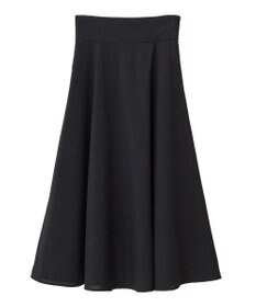 earth music&ecology シアーバックレースアップフレアスカート