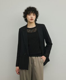 GRACE CONTINENTAL シアーウールジャケット