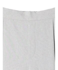 Green Parks 麻調ストレートパンツ