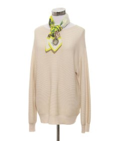 MOONBAT SWASH LONDON フラワープリント コットン スカーフ