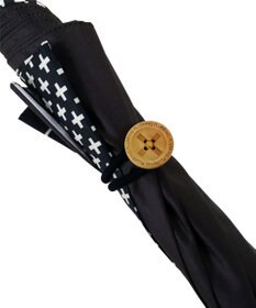 +RING 【プラスリング】【数量限定】レディース向け 晴雨兼用（長ショート） 遮光 BLK T1170