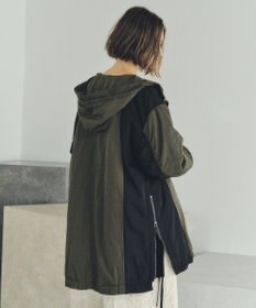 YECCA VECCA パディングフーディーコート