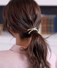 Tiaclasse クロスモチーフヘアゴム